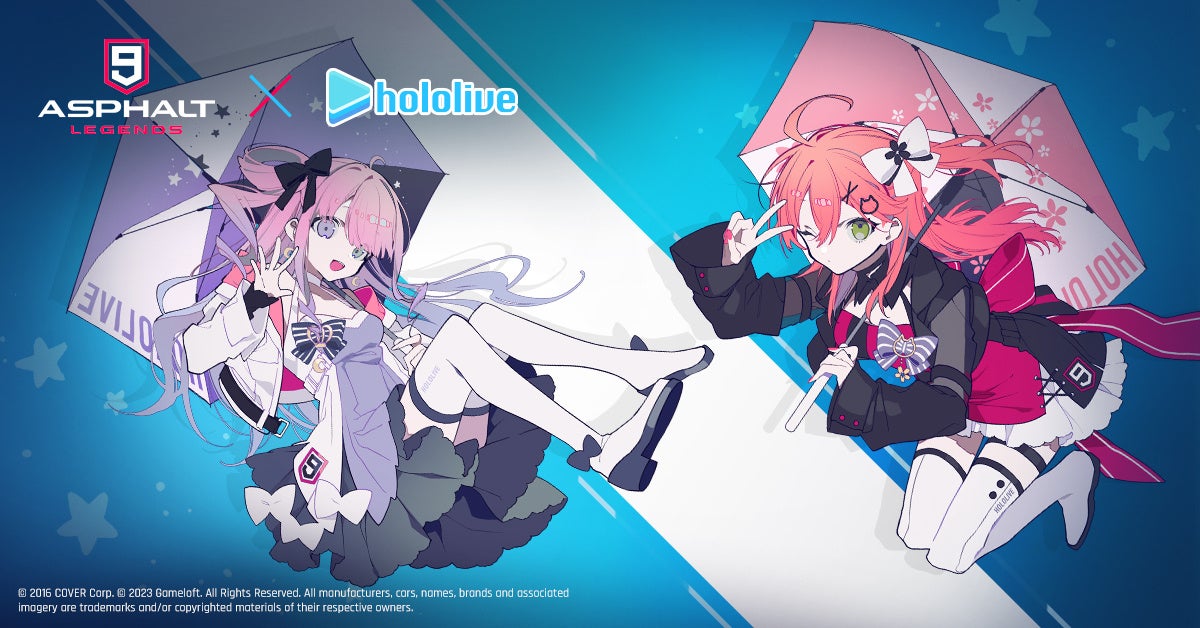 ホロライブ所属VTuber・さくらみこと姫森ルーナがレースゲーム 