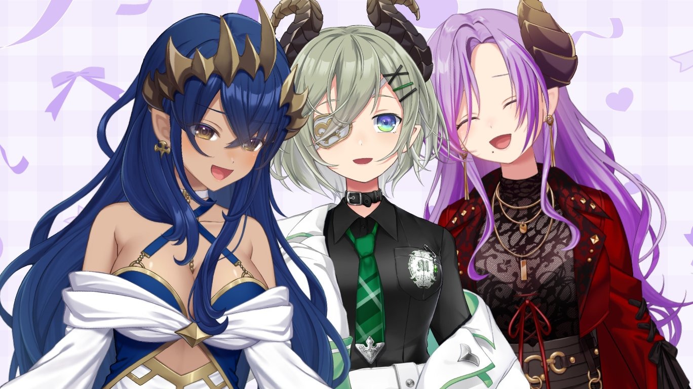 ななしいんく 島村シャルロット・堰代ミコ・西園寺メアリの活動7周年