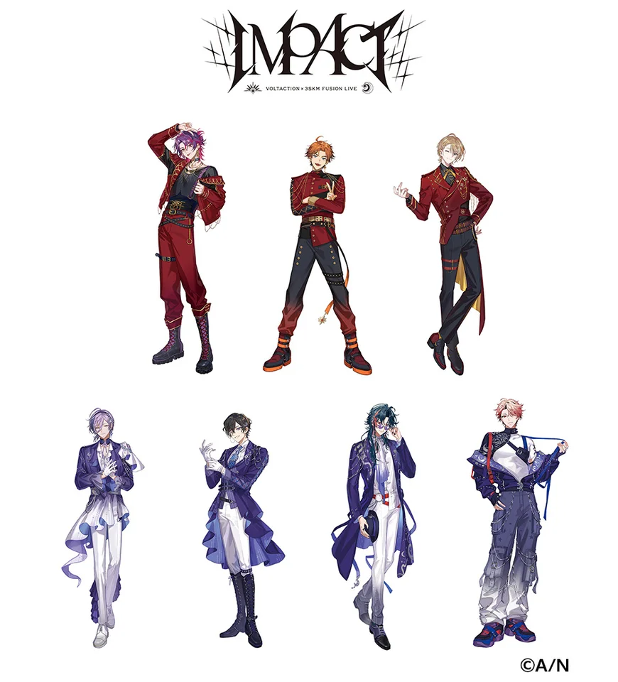 にじさんじ VOLTACTION×3SKM FUSION LIVE “IMPACT” フェア」が12/27